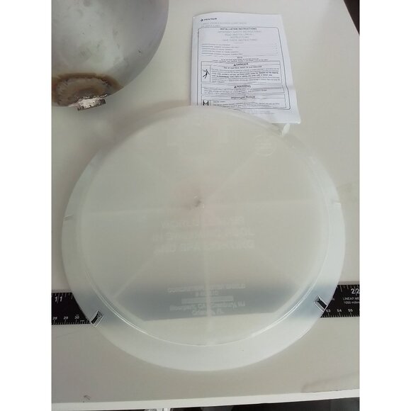 Concrete Pool Spa Light #78210400 3/4-Inch Large Top Hub Stainless Steel Niches - Picture 11 of 13